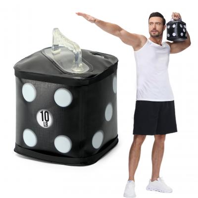 Deiris 10lb Water Dumbbell, Free Weights Adjustable Dumbbell, Portable for Travel, Home Gym Fitness, Sports Strength Training