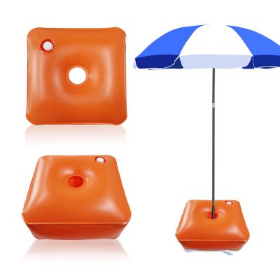 Heavy Duty Water Filled Umbrella Base Stand Beach Flagpole Base Water inject Weight Bag Base