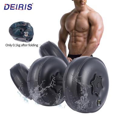 Deiris Portable Water Filled Dumbbell 8-10KG Weight Set For Arm Muscles Fitness Home Gym Equipment Dumbbell Set