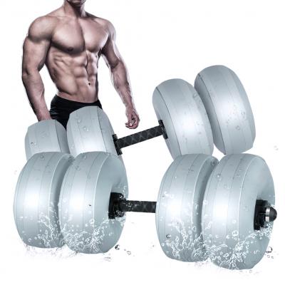 Water Filled Dumbbell set 25-30kg Fitness Equipment Custom Logo Fitness Training Portable Equipment