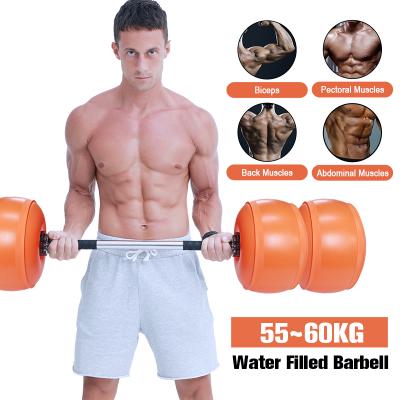 Water Filled Dumbbells Set Gym Weights 25-60 kg Portable Adjustable Weight For Men Women Arm Muscle Training Home Fitness Equip