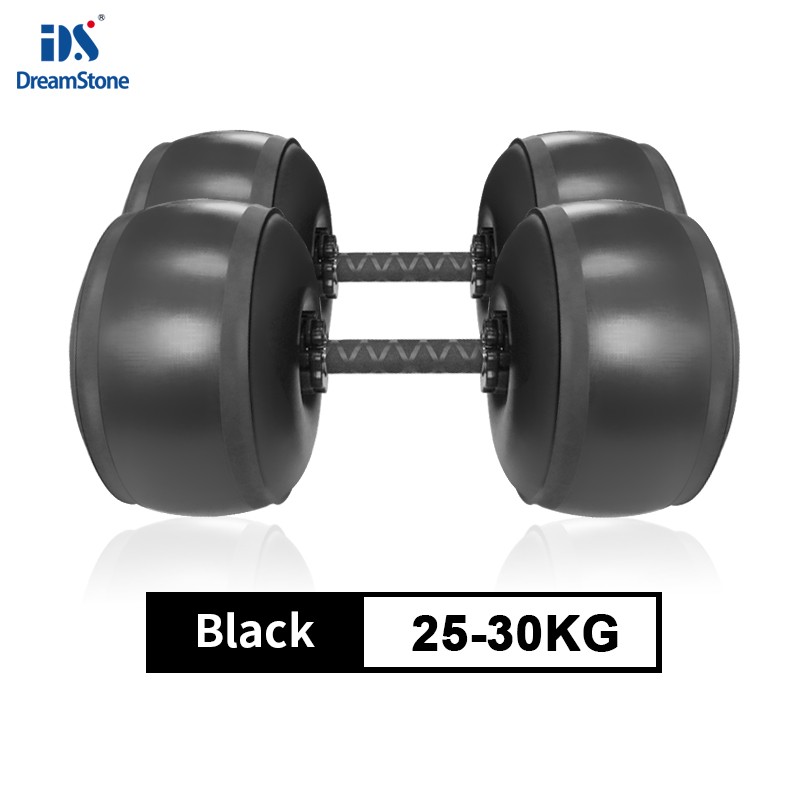 Dumbbells Home Portable 25-30kg Fitness Water-filled Dumbbell Portable Water-filled Adjustable Weight Gym Dumbbell Weights